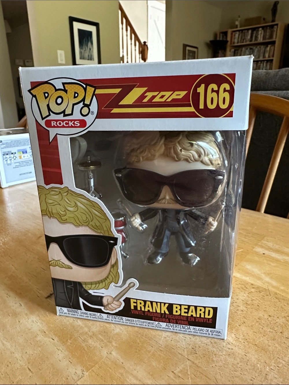 ZZ Top Frank Beard Funko Pop NEW IN BOX